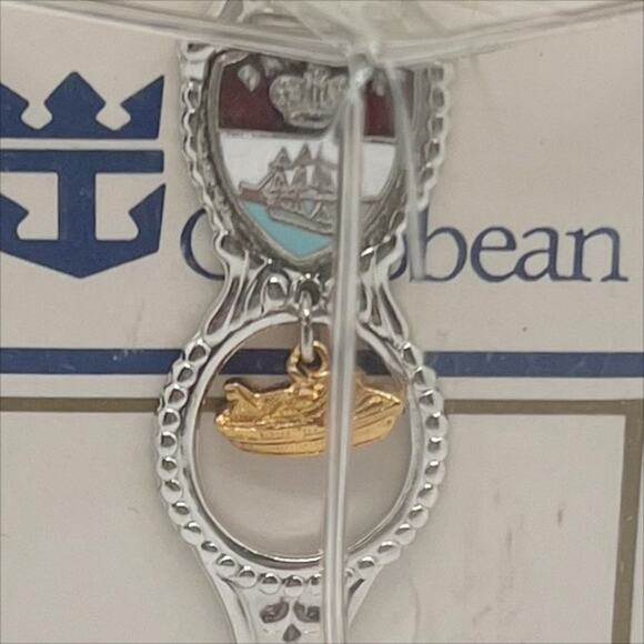 New in Box The Great American Collectors Bell Royal Caribbean Silver Bell - Picture 4 of 4